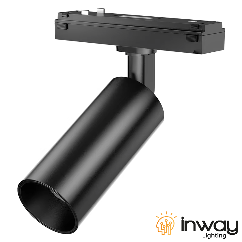 Lámpara Slim de Superficie Magnética LED tipo Spotlight p/Riel de 27mm ...